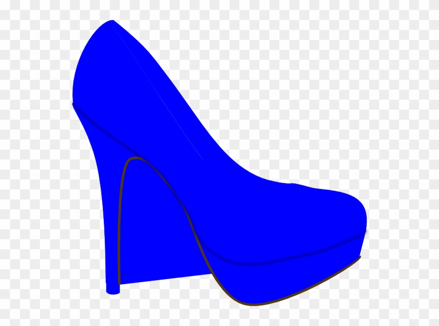 Clip Art Library Shoe Clip Art At - Blue Shoes Clip Art - Png Download