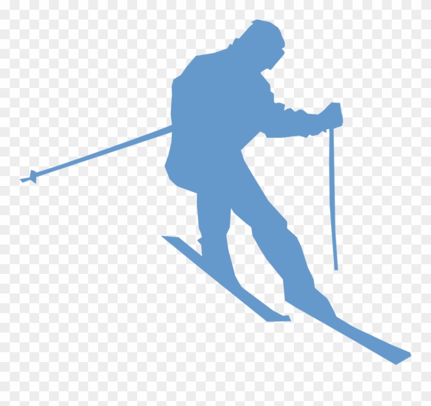 Alpine Skiing Sport Ski Boots Ski Poles - Ski Png Clipart