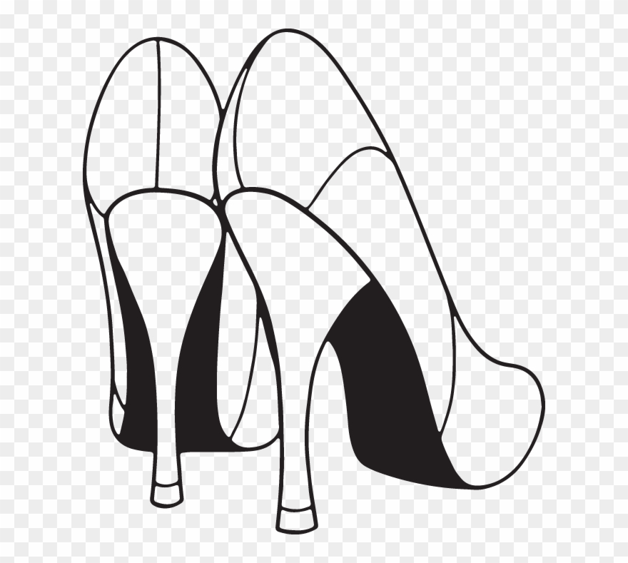 Shoes Clipart Heel - Png Download