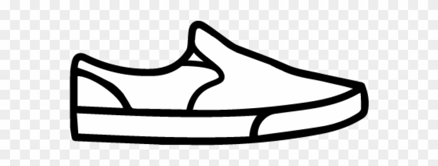 Shoes Clipart Black And White Transparent - Png Download