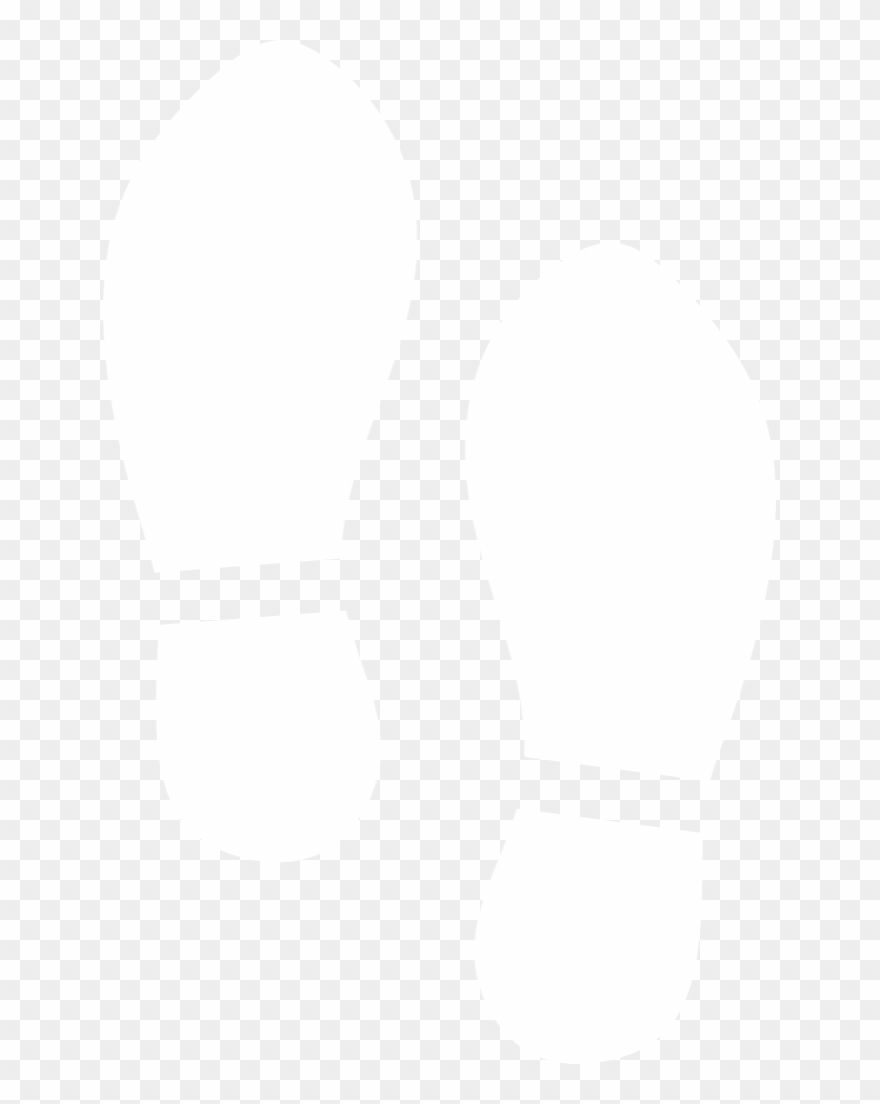 Shoe Print Silhouette By Paperlightbox Clipart