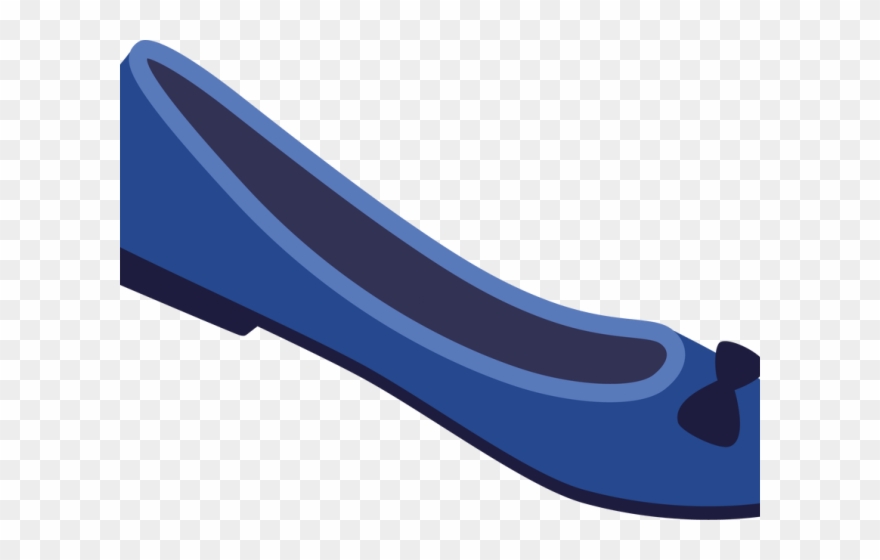 Flat Shoes Clipart Red - Ballet Flat - Png Download