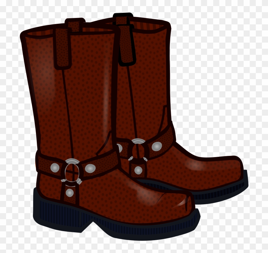 Free Clip Art Of Boots - Clothes Boots - Png Download