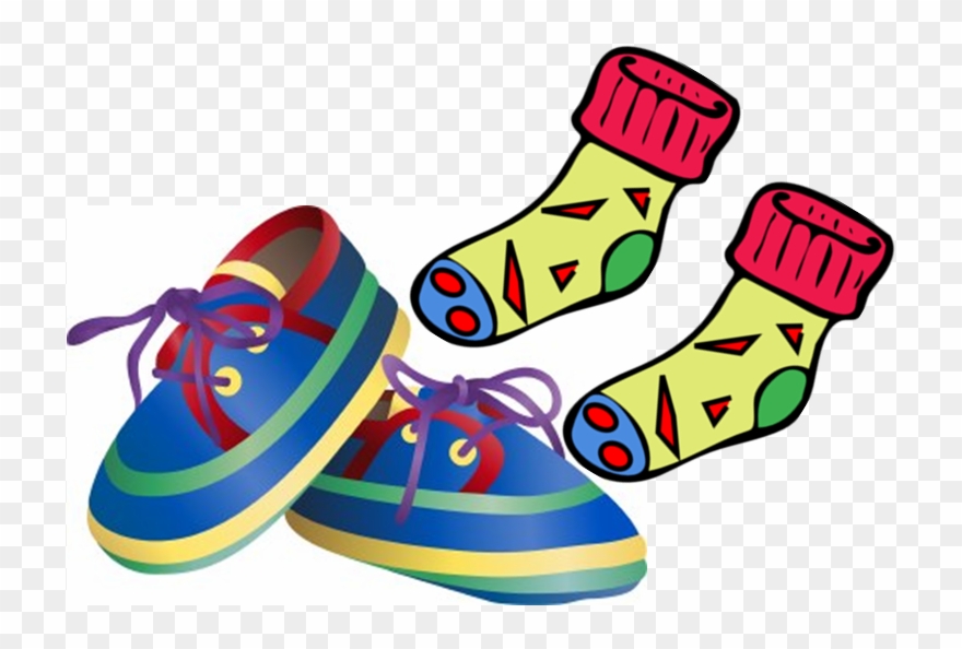 Pictures Of Shoes Clipart Free Download - Socks And Shoes Clip Art - Png Download