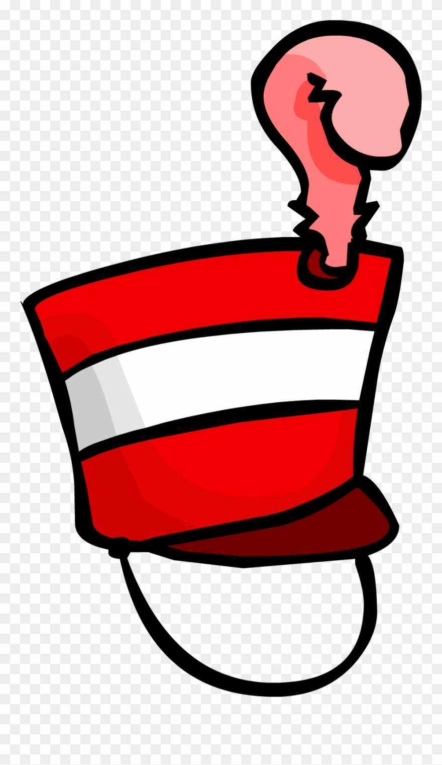 Marching Band Hat Club Penguin Wiki Fandom Powered - Marching Band Hat Clipart - Png Download