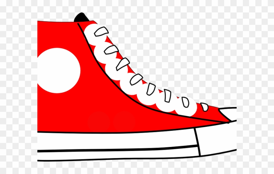 Gym Shoes Clipart Red Shoe - Red Pete The Cat Shoes - Png Download