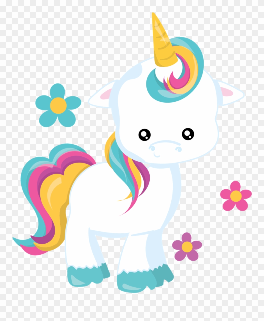 Free Unicorn Birthday Gift Printables - Cute Trendy & Unique Rainbow Magic Unicorn T-shirt Clipart