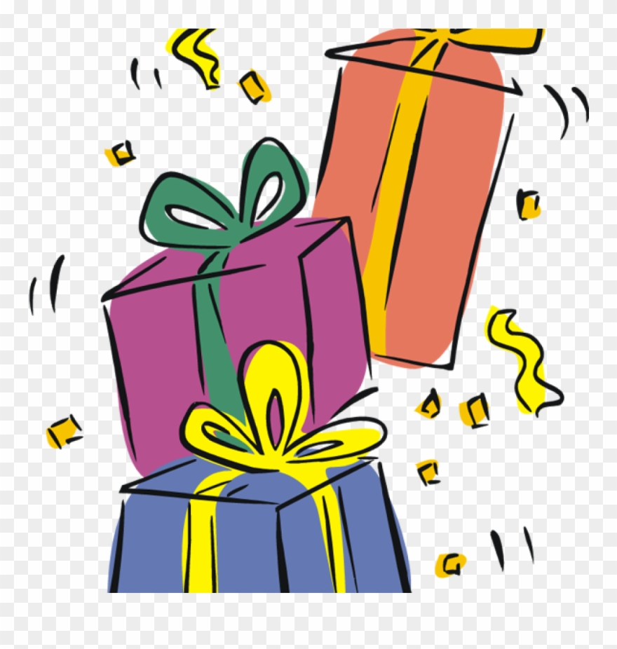 Wedding Hatenylo Com Clip Art Panda Free - Transparent Birthday Gift Clipart - Png Download