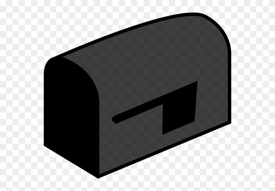 Black Mailbox Clipart - Png Download
