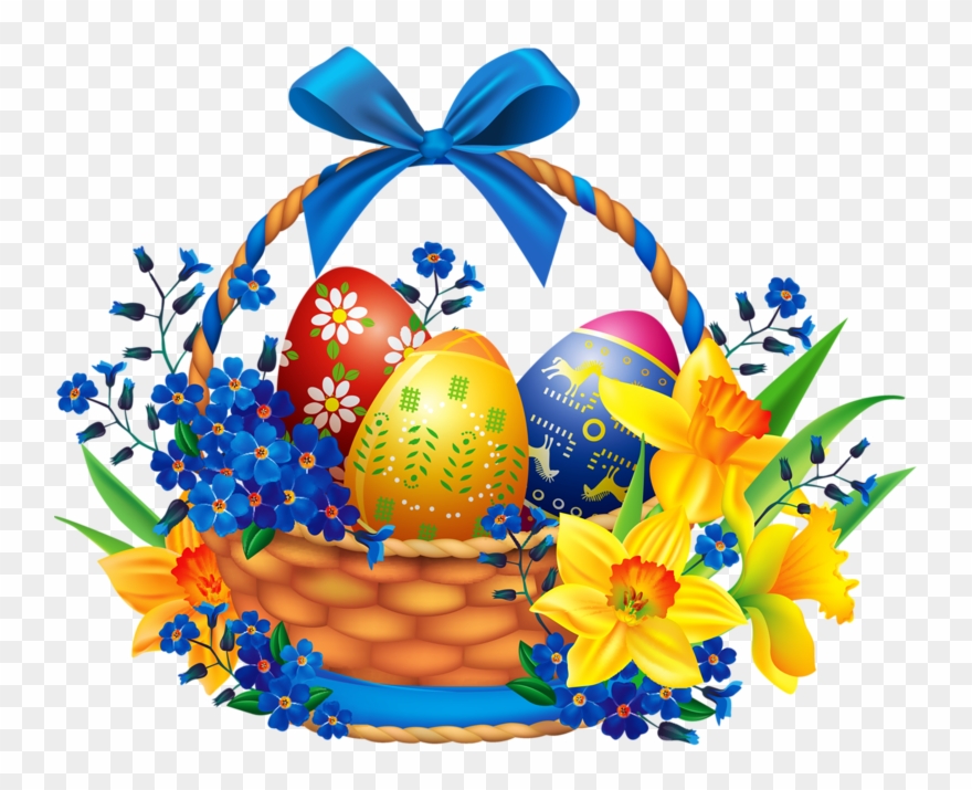 Pasen-rb - Png Clipart Flower Basket Png Transparent Png