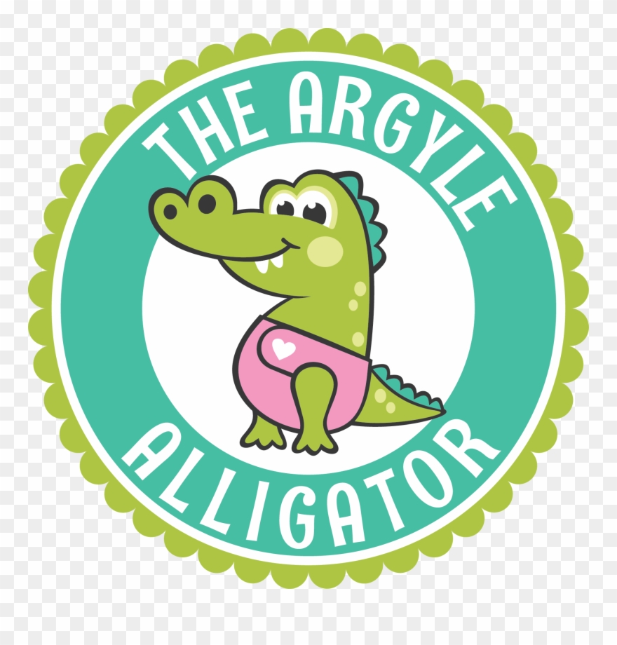 Gift Card - Argyle Crocodile Pink Clipart