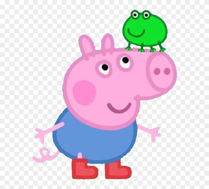Vector Royalty Free Library Peppa Pig Birthday Clipart - Peppa Pig George Png Transparent Png