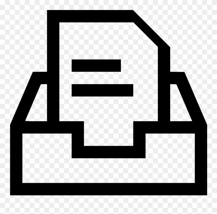 Jpg Black And White Download Box Svg Mail - Icon Clipart