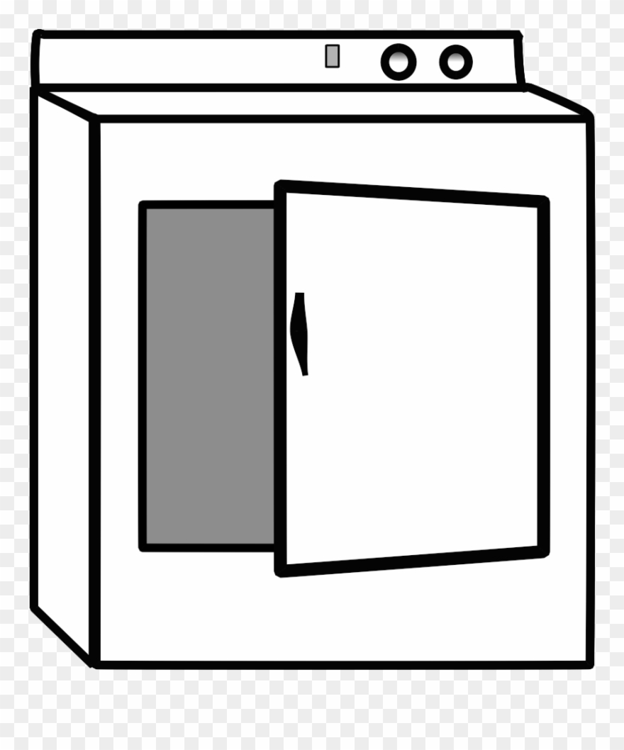 Door Clipart Background - Washer And Dryer Clipart Png Transparent Png