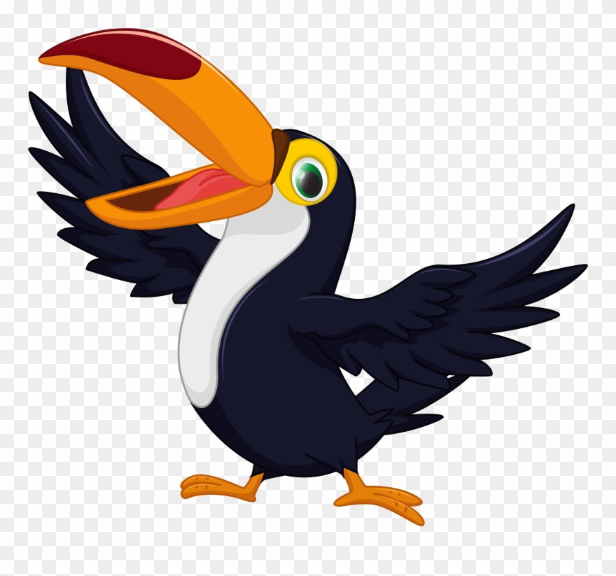 0 135981 5b68d1f1 Orig - Cartoon Toucan Clipart