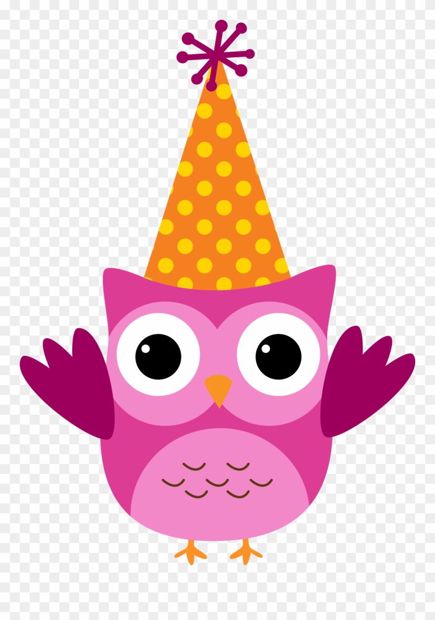 Banner Freeuse Library Photo By Daniellemoraesfalcao - Birthday Owl Clip Art - Png Download