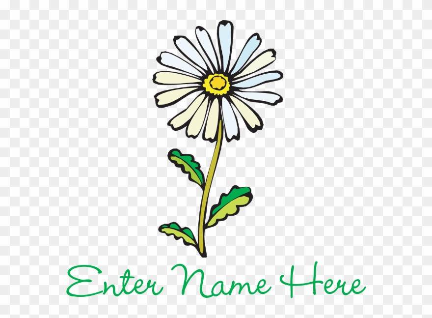 Favorite - Personalized Daisy Mousepad Clipart
