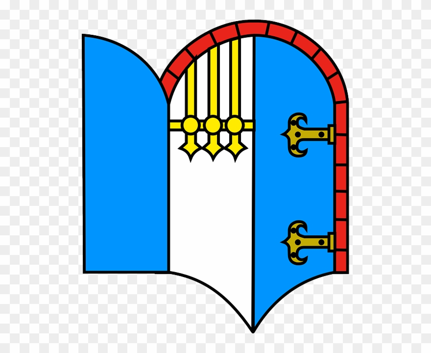 Palace Door Clipart Clip Art - Cartoon Palace Doors Open - Png Download