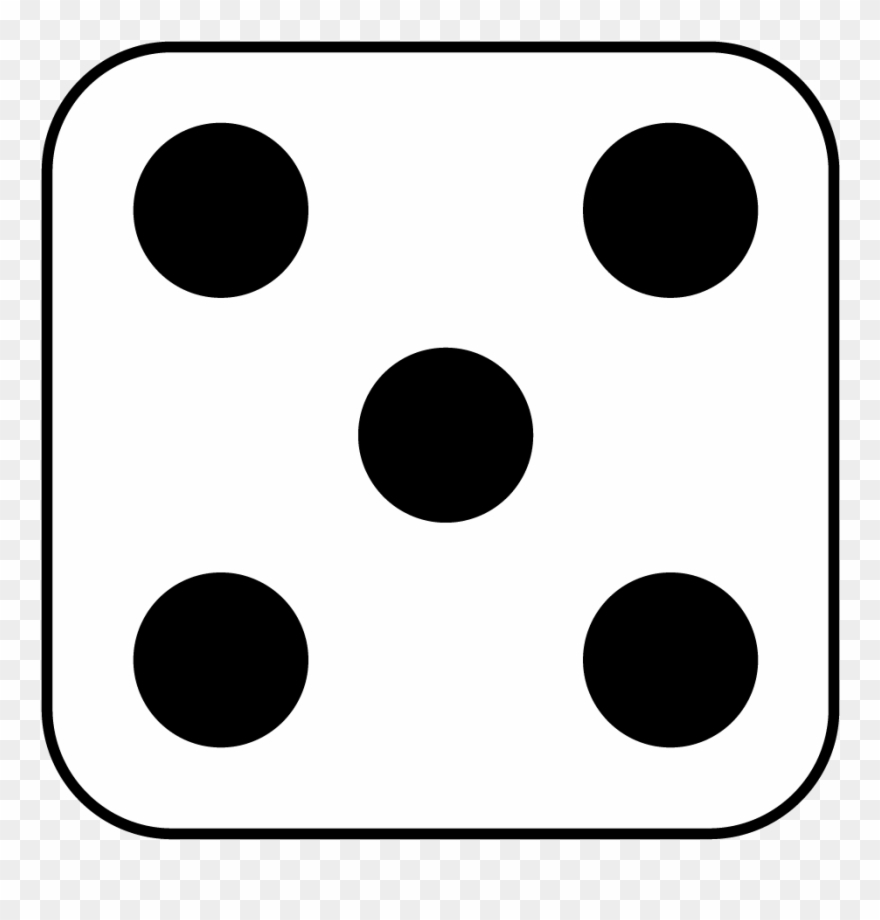 Making - Five Side Of Dice Clipart
