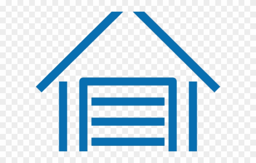 Door Clipart Garage - Garage Door - Png Download