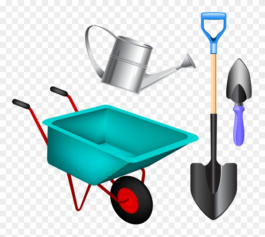 Clip Art - Gardening Tools Clipart Png Transparent Png