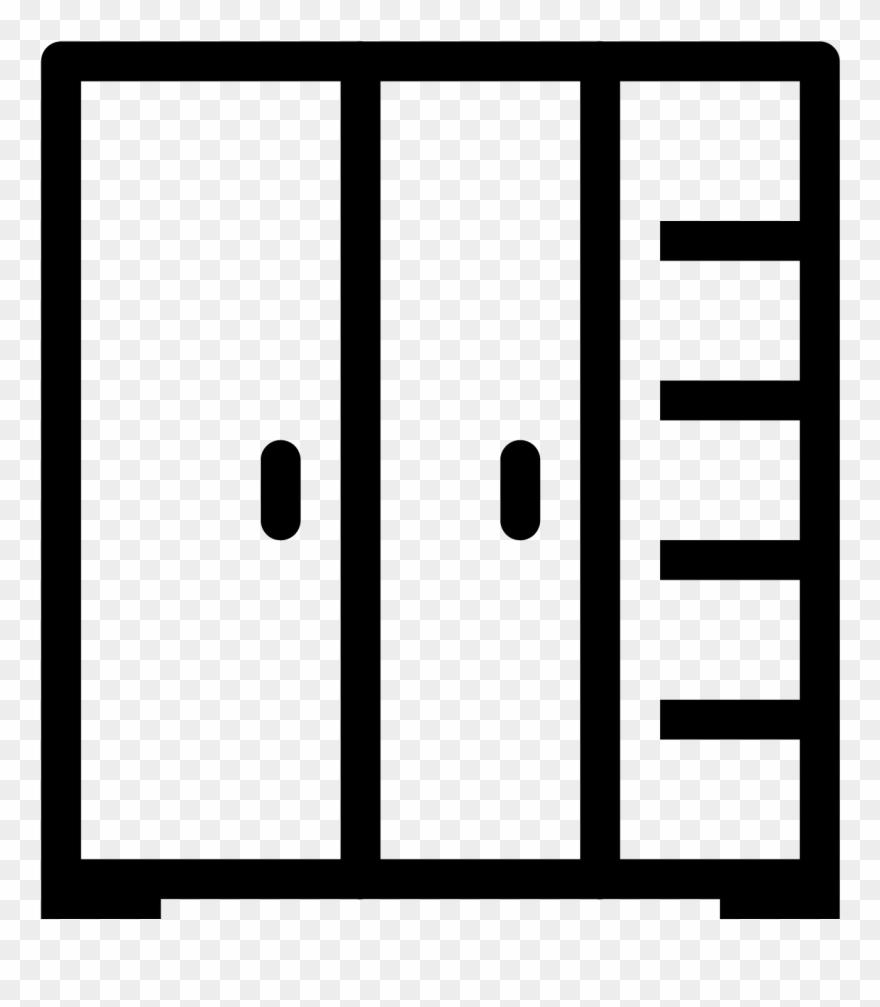 Picture Library Stock Closet Door Clipart - Sliding Door Icon Png Transparent Png