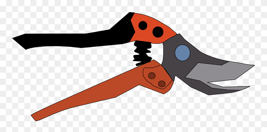Garden Scissors Clipart By Machovka - Garden Scissors Clipart - Png Download