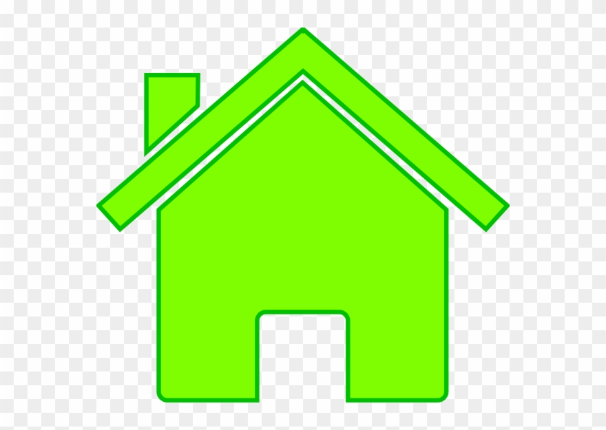 Green House Clip Art - Png Download