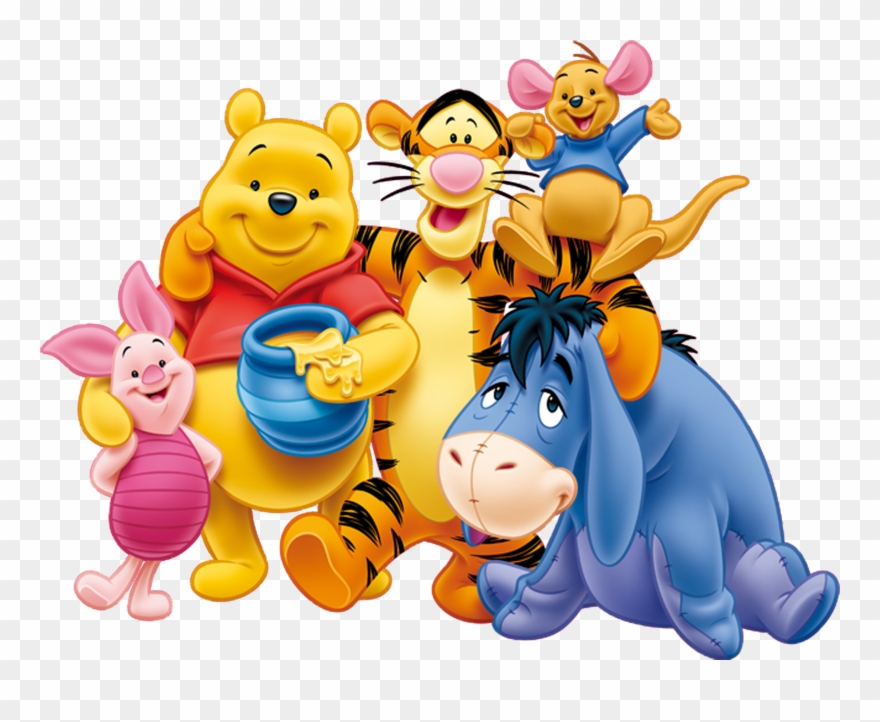 A Funny Movie For Hole Family Acre - Winnie The Pooh Crew Clipart