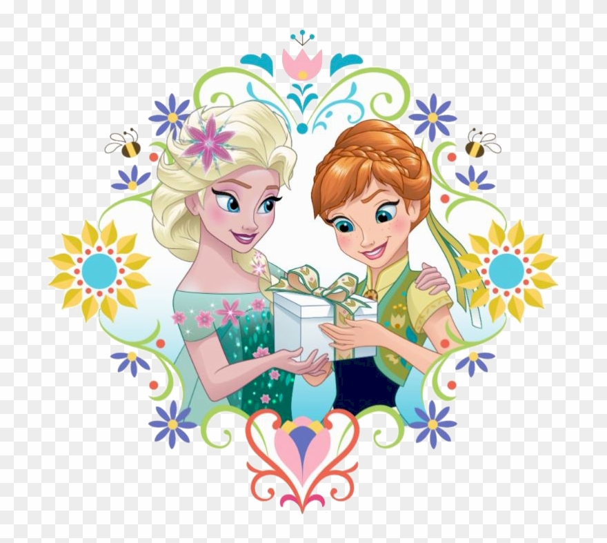 Disney - Frozen Fever Anna And Elsa - Maxi Poster Clipart