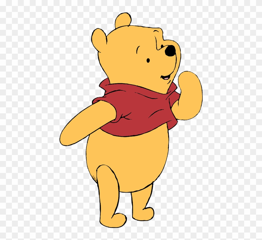 Clipart Face Pooh - Winnie The Pooh And Bee - Png Download