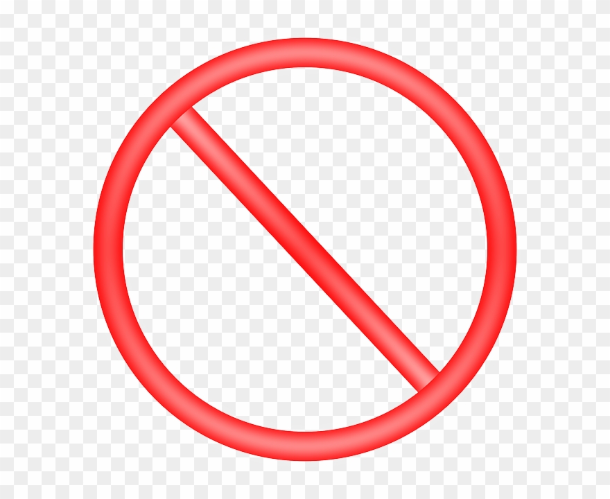 Forbidden Sign Clip Art At Clker Com Vector Clip Art - No Vaccine - Png Download