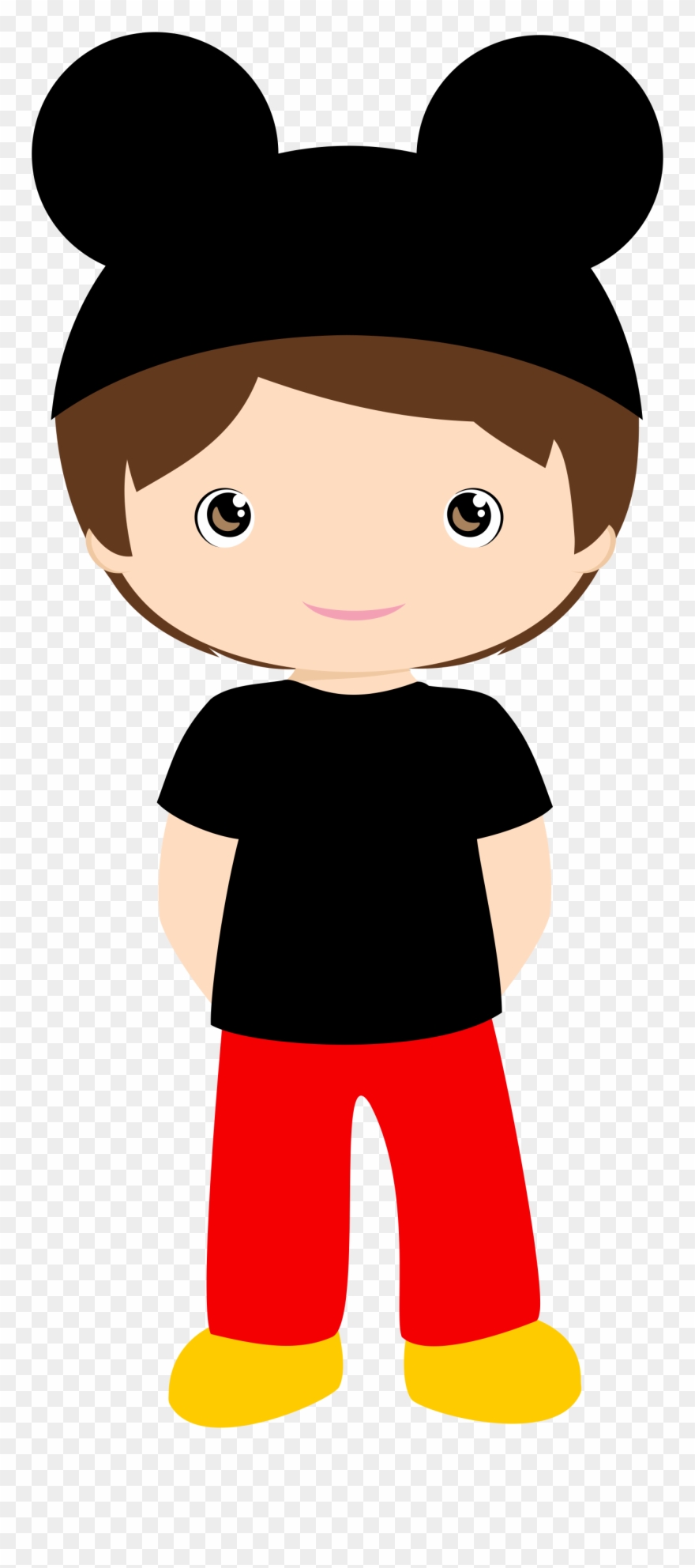 Disney Mickey, Mickey Mouse, Cute Disney, Cameo, Boy - Boy Mickey Clipart - Png Download