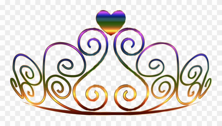 Tiara Crown Princess Drawing Headband - Vector De Corona De Princesa Clipart