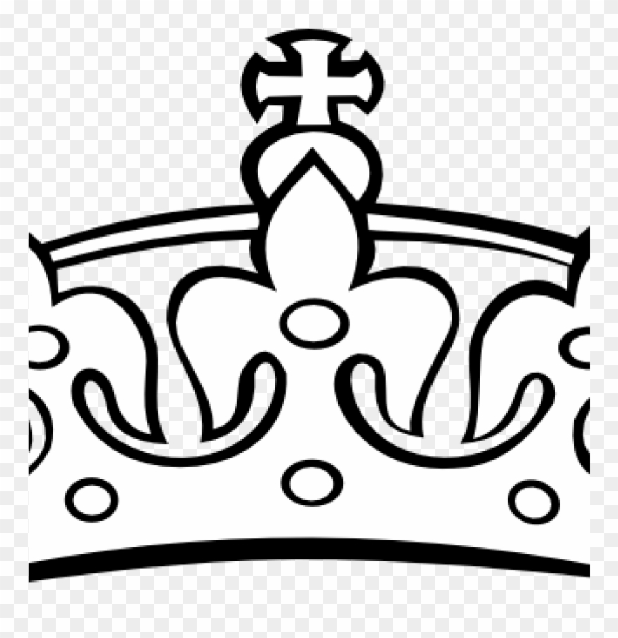 Crown Clipart Princess Crown Clipart Black And White - King Crown Clipart Black And White - Png Download