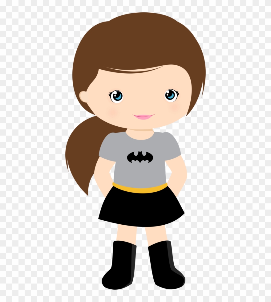 Decoração Festas - Batgirl Minus Clipart