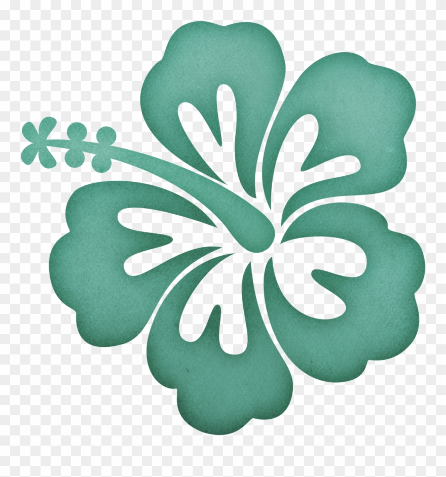 Ohana And Friends Travel - Black And White Hawaiian Flower Clipart - Png Download