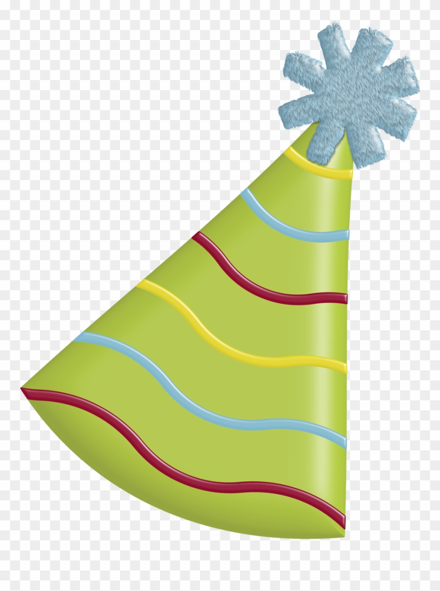 Birthday Clips, Art Birthday, Birthday Wishes, Birthday - Gorrito De Cumpleaños Dibujo - Png Download