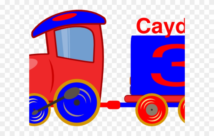 Happy Birthday Clipart Train - Train Toy Clipart - Png Download