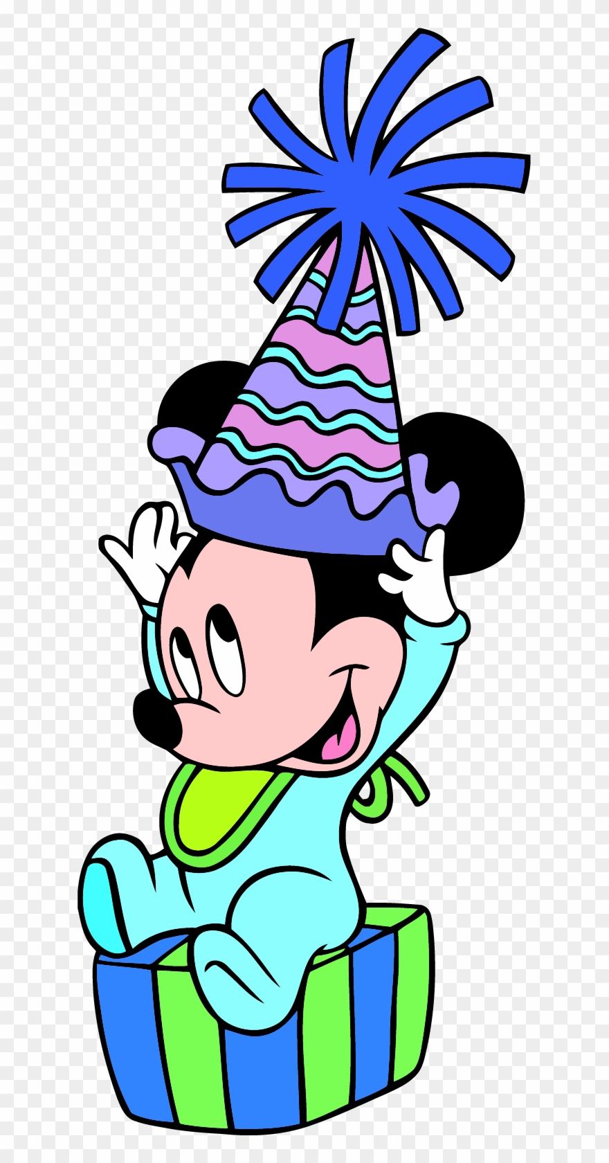 Clipart Birthday Mickey Mouse - Png Download