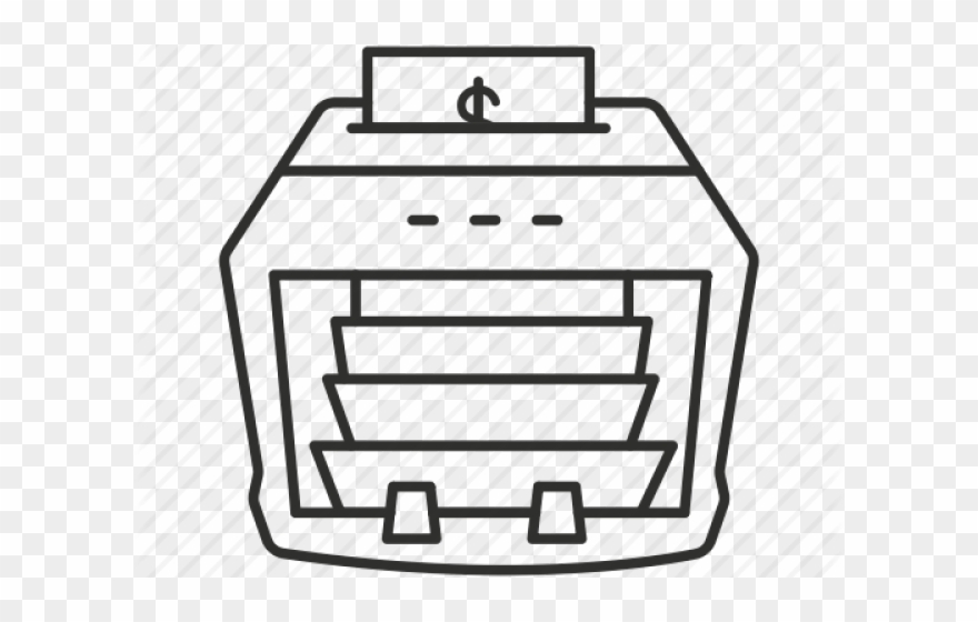 Money Clipart Counter - Icon - Png Download