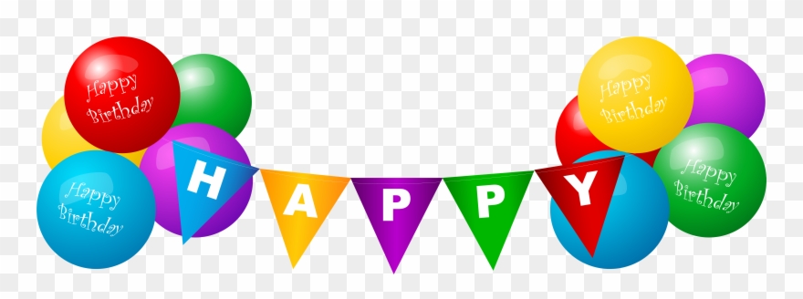 Happy Birthday Balloon Png Clipart