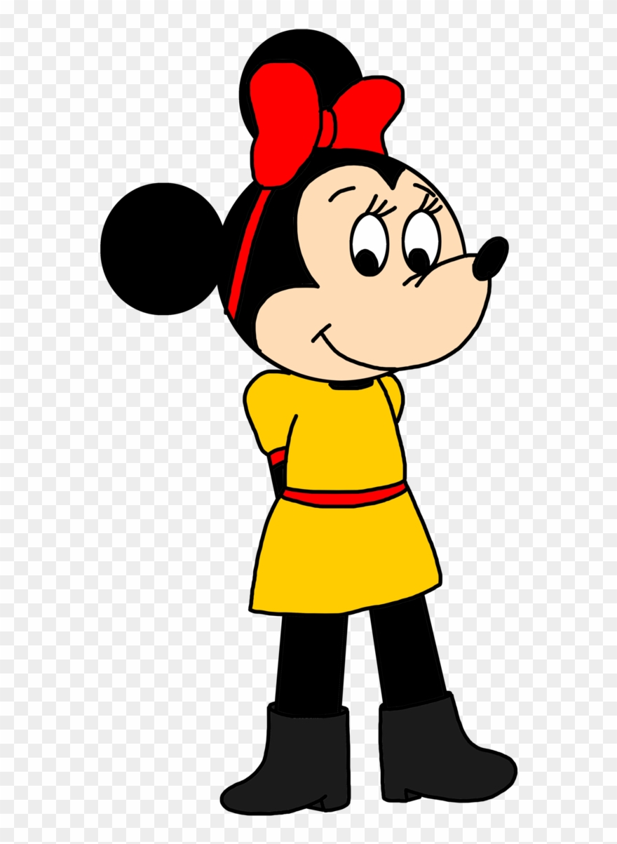 Minnie Mouse * - 1970s Minnie Mouse Clipart
