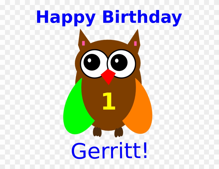 Pink Owl Olivia Birthday Svg Clip Arts 582 X 598 Px - Png Download