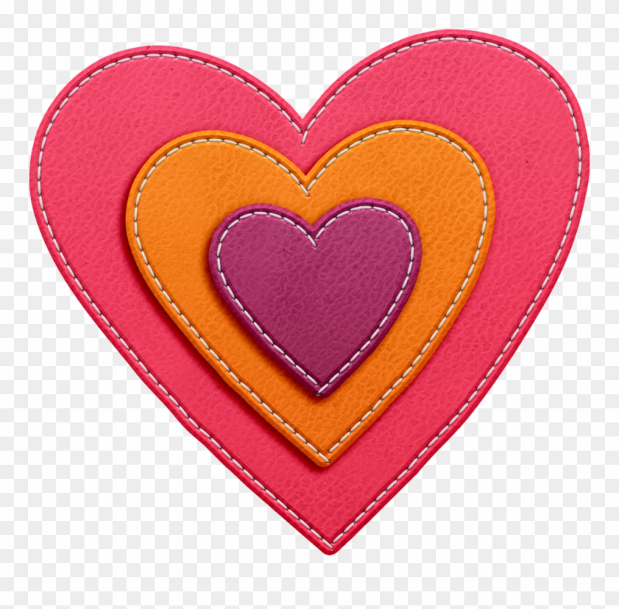 February Clipart Heart Embellishment - Png Download