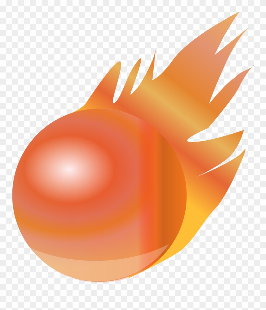 Fire Ball Clip Art - Transparent Background Fireball Gif - Png Download