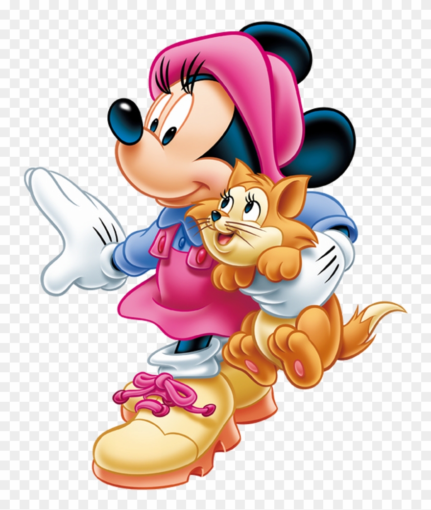 Minnie Mouse Clipart Shoe - Mickey Mouse Cartoon Character - Png Download