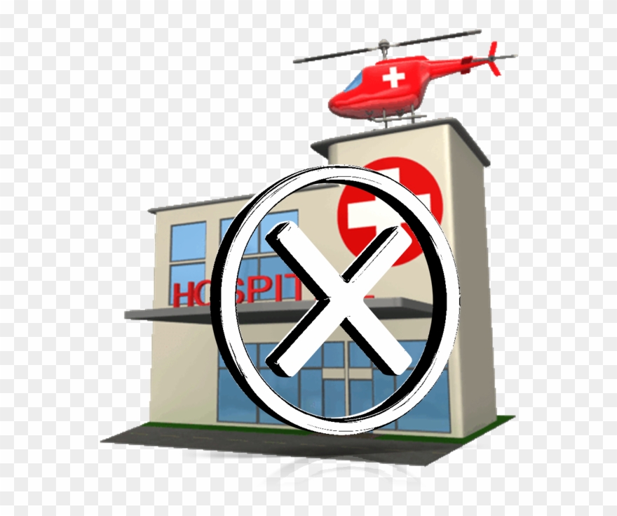 Managing The Unmanageable - Hospital Building Clip Art - Png Download