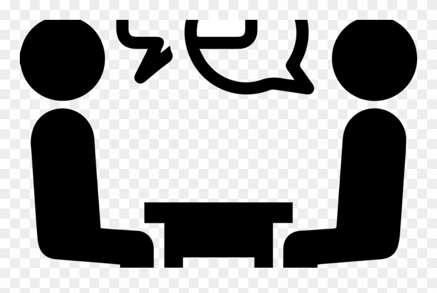 An And A Free Book - Face To Face Icon Clipart