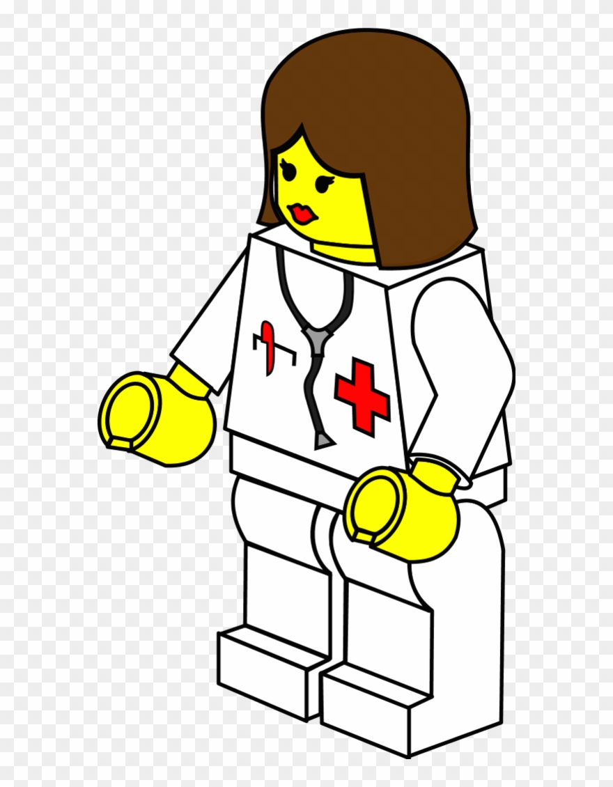 Doctor Female Lego - Lego Doctor Clipart - Png Download